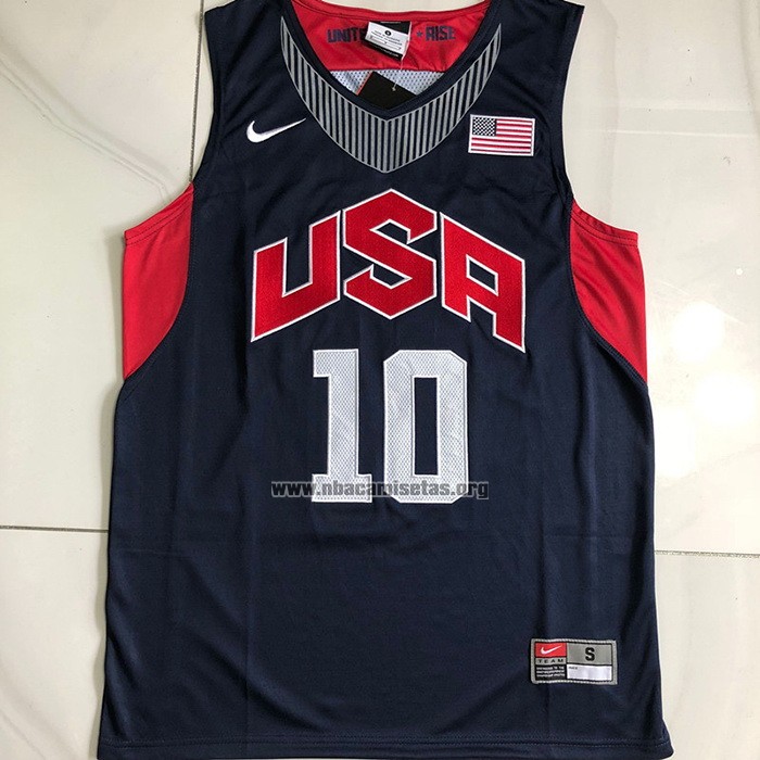 Camiseta USA 2012 Kobe Bryant NO 10 Azul